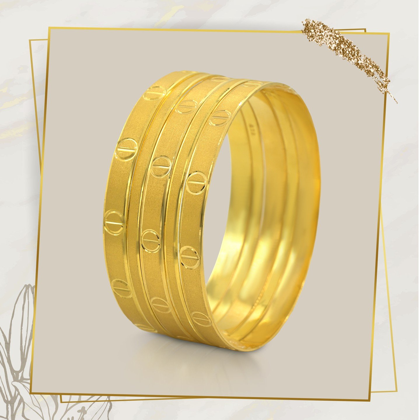 _kundan_jeweller_1669460496_2979973089336601999_54386949274 Solid Gold Bangle - Image 1