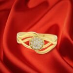 Golden Aura Circle Ring