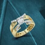 Celestial Cross Diamond Ring