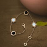 Eclipse Charm Gold Bracelet