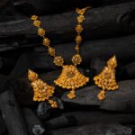 Heritage Floral Gold Necklace Set