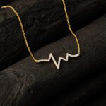 Heartbeat Diamond Necklace