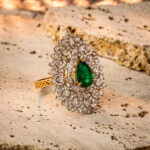 Royal Emerald Gold Ring