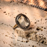 Vintage Polki Silver Ring - Image 3